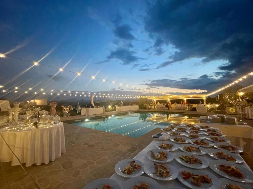 La Collina Dei Cavalieri Villa Belvedere Ostrense Kültér fotó